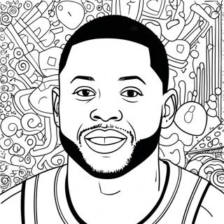 Dwyane Wade Coloring Page 52246-43472