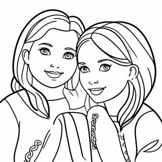 Best Friend Coloring Page 52266-43483