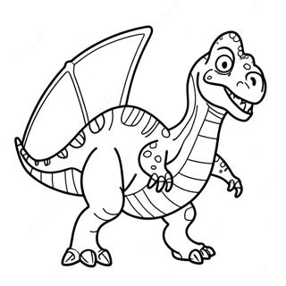 Hybrid Dinosaur Coloring Pages