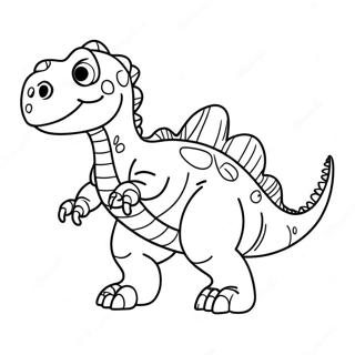 Hybrid Dinosaur Coloring Page 52296-43500