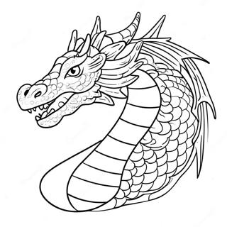 Dragon Head And Tail Coloring Page 52306-43520