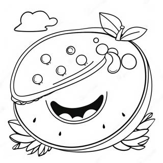 Melon Playground Coloring Page 52336-43540