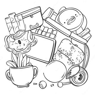 My Favorite Hobbies Coloring Page 5233-4197