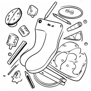 My Favorite Hobbies Coloring Page 5233-4198