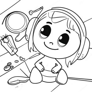 My Favorite Hobbies Coloring Page 5233-4200