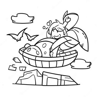 Bedwars Coloring Page 52356-43556