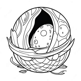 Dragon Egg Coloring Pages