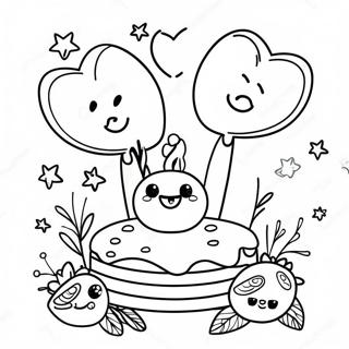 Feliz Cumpleanos Coloring Page 52376-43568