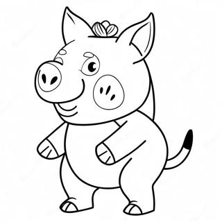 Roblox Piggy Kraxicorde Coloring Page 52386-43584