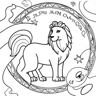 Alpha And Omega Coloring Pages