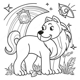 Alpha And Omega Coloring Page 52396-43590