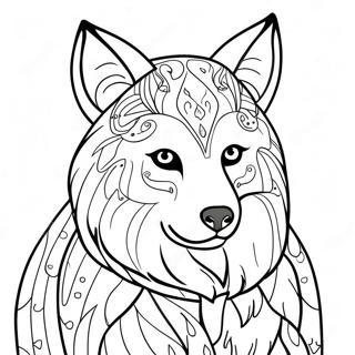 Melancholic Animal Coloring Page 52437-43620