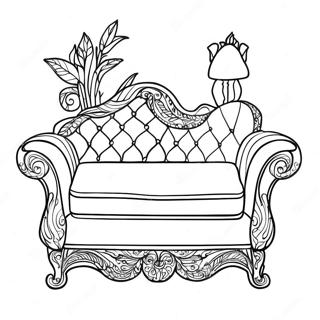 Furniture Coloring Page 52456-43642