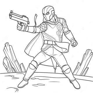 Zane In Action Coloring Page 52467-43640