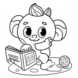 Baby Einstein Coloring Page 52486-43656