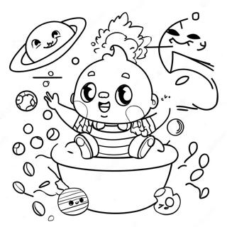 Colorful Baby Einstein Characters Coloring Page 52487-43658