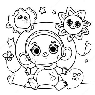 Colorful Baby Einstein Characters Coloring Page 52487-43659