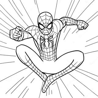 Spider Man No Way Home Coloring Page 5252-4210