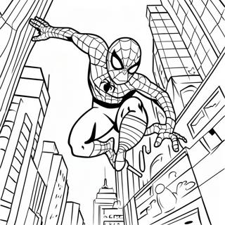 Spider Man No Way Home Coloring Page 5252-4212