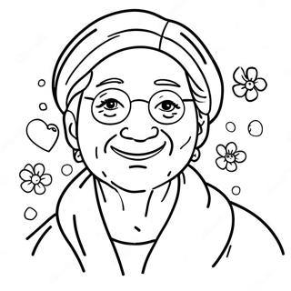 Get Well Soon Grandma Coloring Page 52536-43695