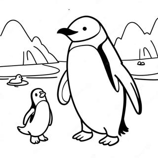 Adventurous Mr Popper With Penguins Coloring Page 52557-43716