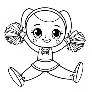 Lol Cheerleader Coloring Page 52566-43719