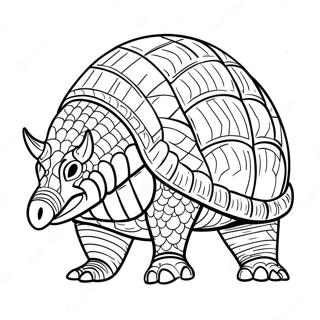 Armadillo Coloring Page 52576-43724