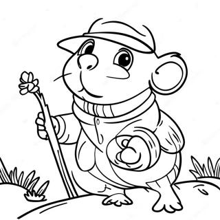 Wind In The Willows Characters Coloring Page 52586-43750