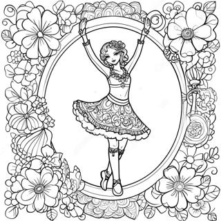 Irish Dance Coloring Page 52596-43740