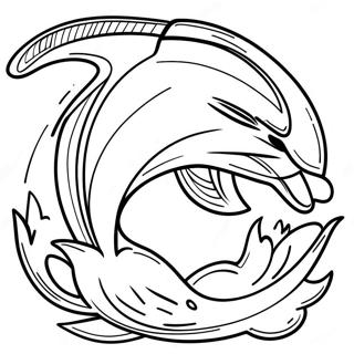 Miami Dolphins Logo Coloring Page 5262-4220