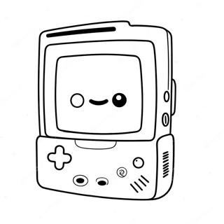 Bmo Coloring Pages