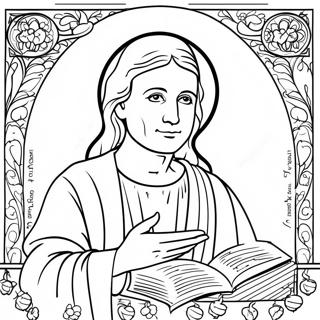 Lord S Prayer Coloring Page 52676-43810