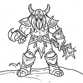 World Of Warcraft Coloring Page 52686-43819