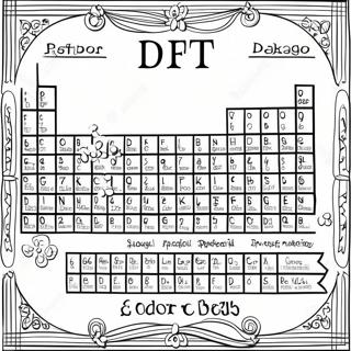 Periodic Table Coloring Page 52716-43852