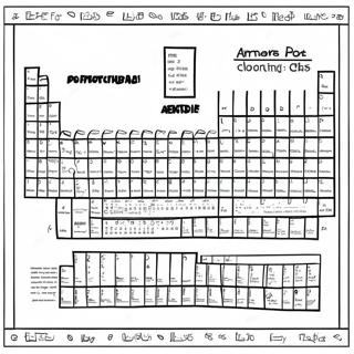 Colorful Periodic Table Activity Coloring Page 52717-43846