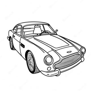 Aston Martin Coloring Page 52736-43856