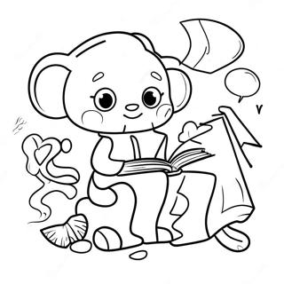 Spelling Coloring Page 52746-43867