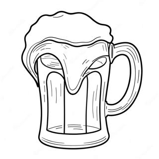 Beer Mug Coloring Page 52756-43882