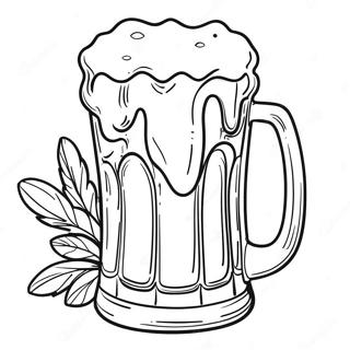 Beer Mug Coloring Page 52756-43883