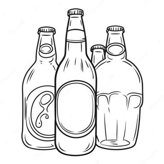 Beer For Adults Coloring Pages