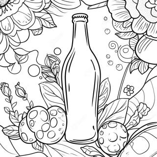 Craft Beer Bottle Coloring Page 52757-43875