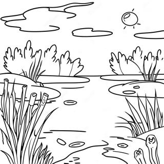 Wetlands Coloring Page 52796-43904