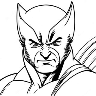 Wolverine Animal Coloring Page 52866-43963