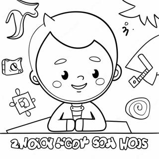 2nd Grade Sight Words Coloring Page 52916-44000