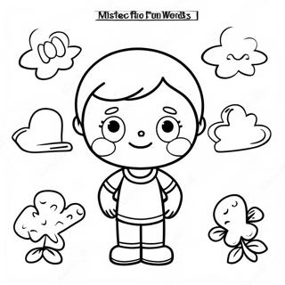 Fun 2nd Grade Sight Words Coloring Page 52917-44010