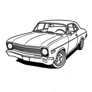 Chevy Nova Coloring Pages