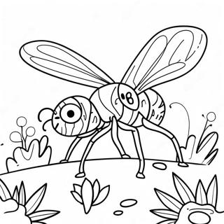 Insect Coloring Page 5292-4242