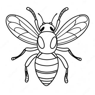 Insect Coloring Page 5292-4244