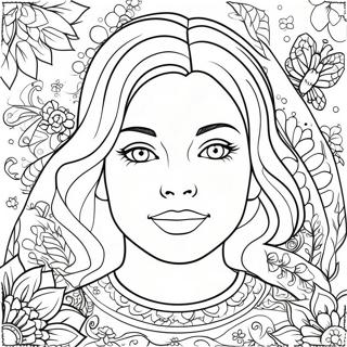 Ava Coloring Pages