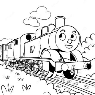 Thomas And Friends Edward Coloring Page 52976-44043